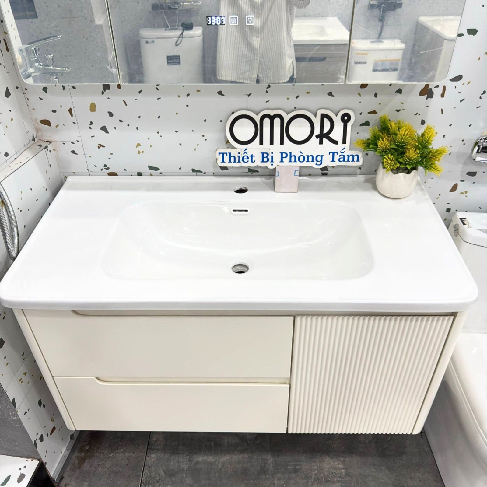 BỘ TỦ CHẬU LAVABO TOZU TZ-T20T-100